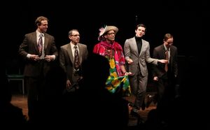 Matthew Schneck, Arnie Burton, Thomas Jay Ryan, Michael Urie & Sam Breslin Wright @ BroadwayWorld Matthew Schneck, Arnie Burton, Thomas Jay Ryan, Michael Urie & Sam Breslin Wright Photo