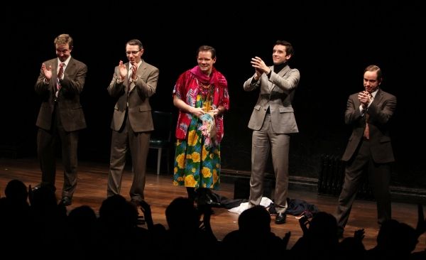 Matthew Schneck, Arnie Burton, Thomas Jay Ryan, Michael Urie & Sam Breslin Wright Photo