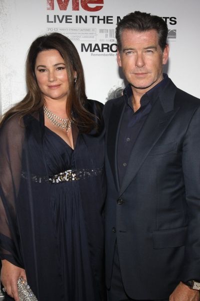 Pierce Brosnan and wife Keely Shaye-Smith Photo