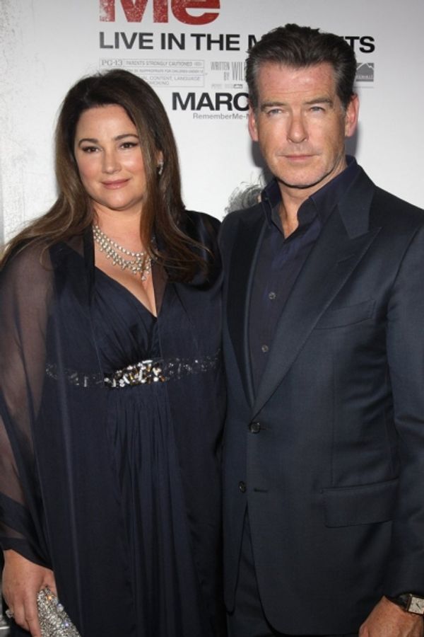 Pierce Brosnan and wife Keely Shaye-Smith 
 Photo