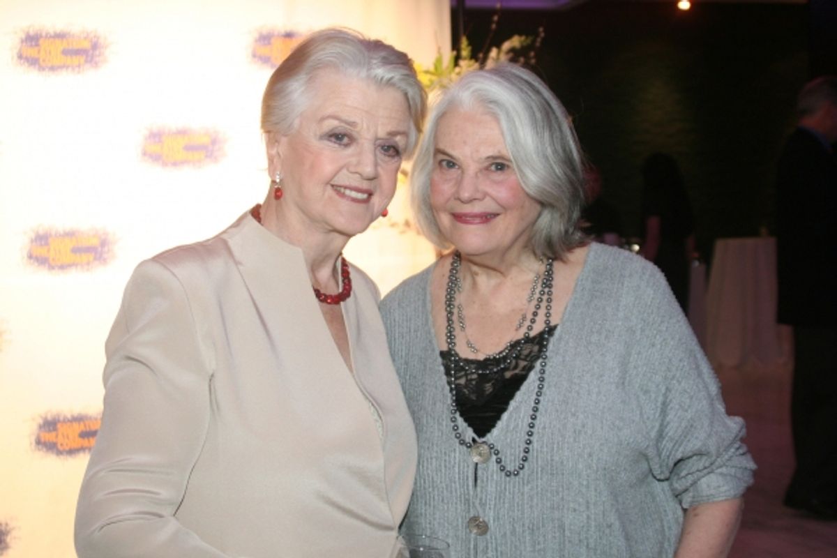 Angela Lansbury and Lois Smithg at 