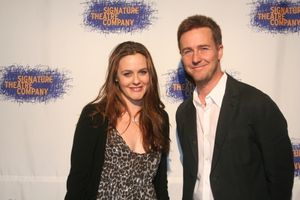 Alicia Silverstone and Edward Norton Photo
