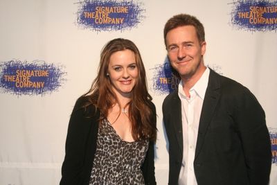 Alicia Silverstone and Edward Norton Photo
