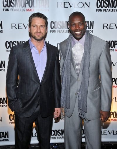 Terrell Owens & Gerard Butler Photo