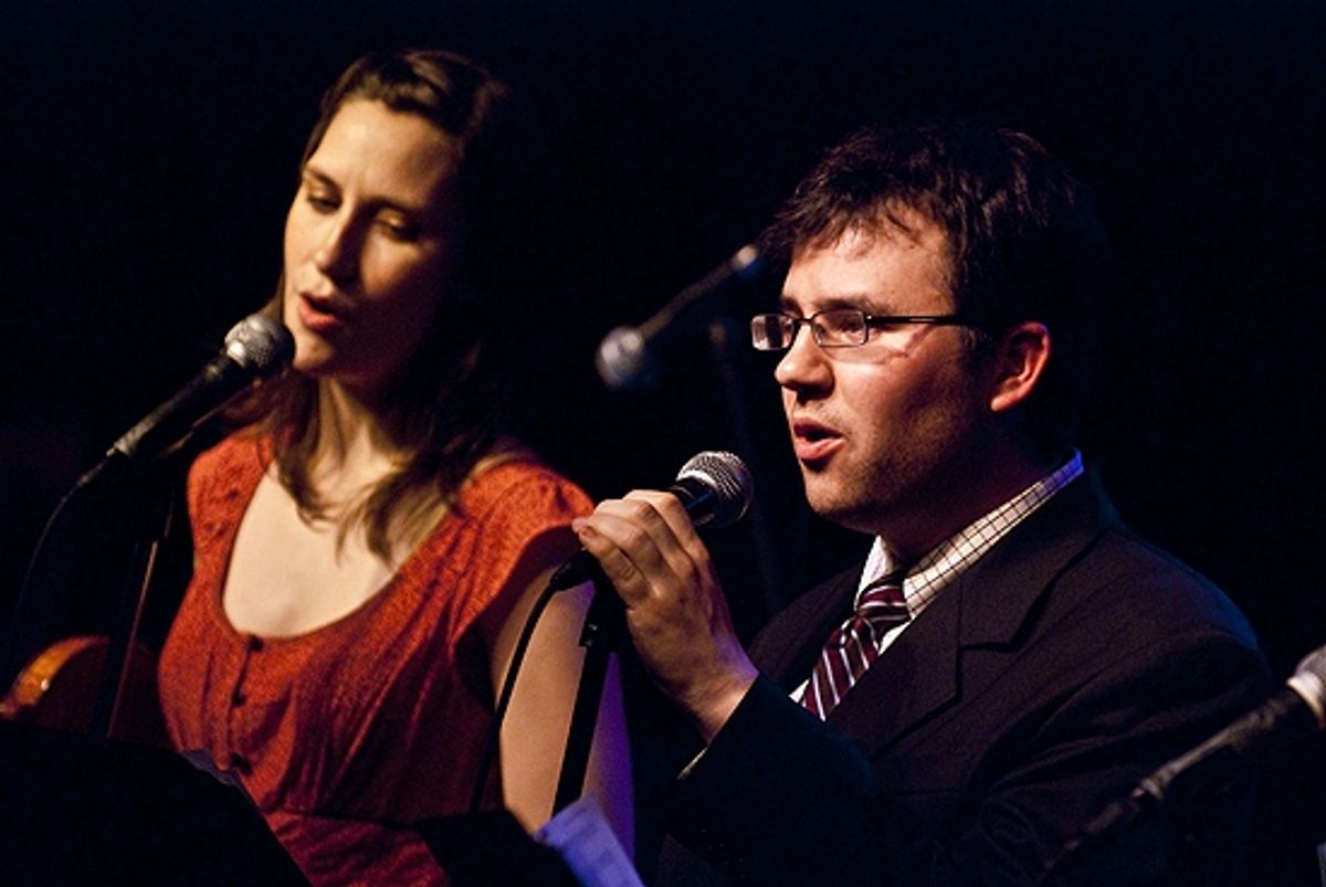 Kait Kerrigan, Brian Lowdermilk at 