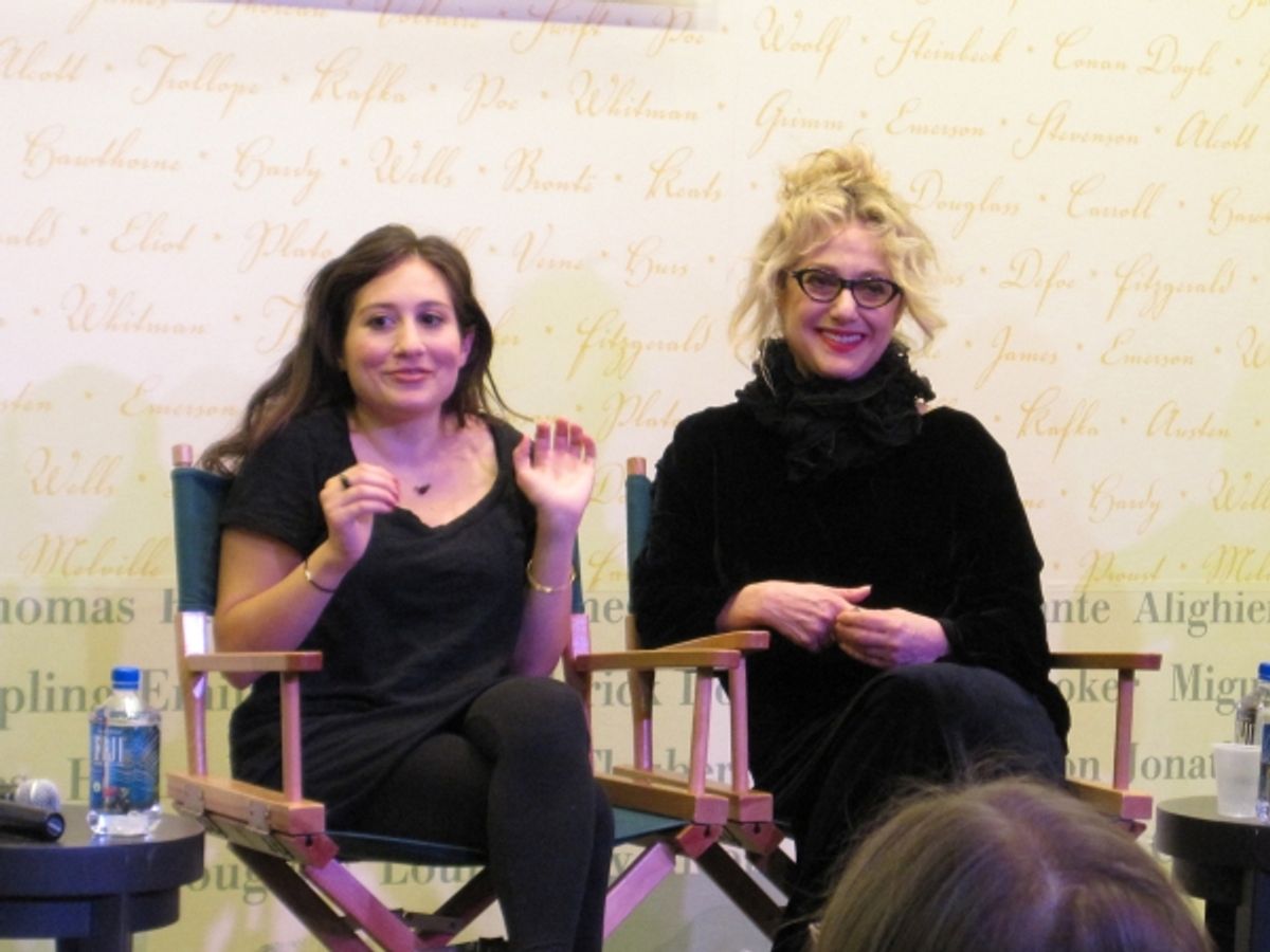 Lucy DeVito and Carol Kane at 