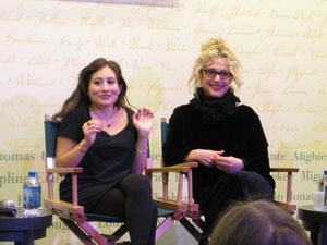 Lucy DeVito and Carol Kane @ BroadwayWorld Lucy DeVito and Carol Kane Photo