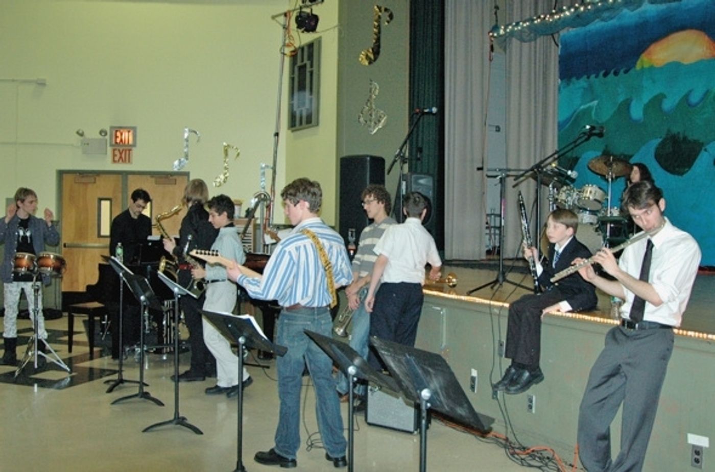 Photo Coverage: Brian d'Arcy James Leads 'Broadway Stars Rock for School Music'  Image