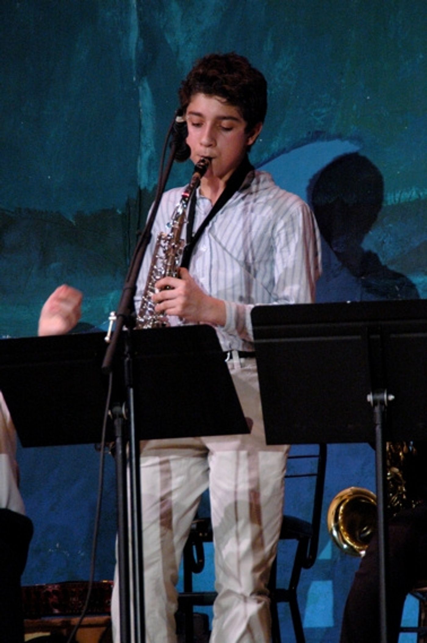 Photo Coverage: Brian d'Arcy James Leads 'Broadway Stars Rock for School Music'  Image