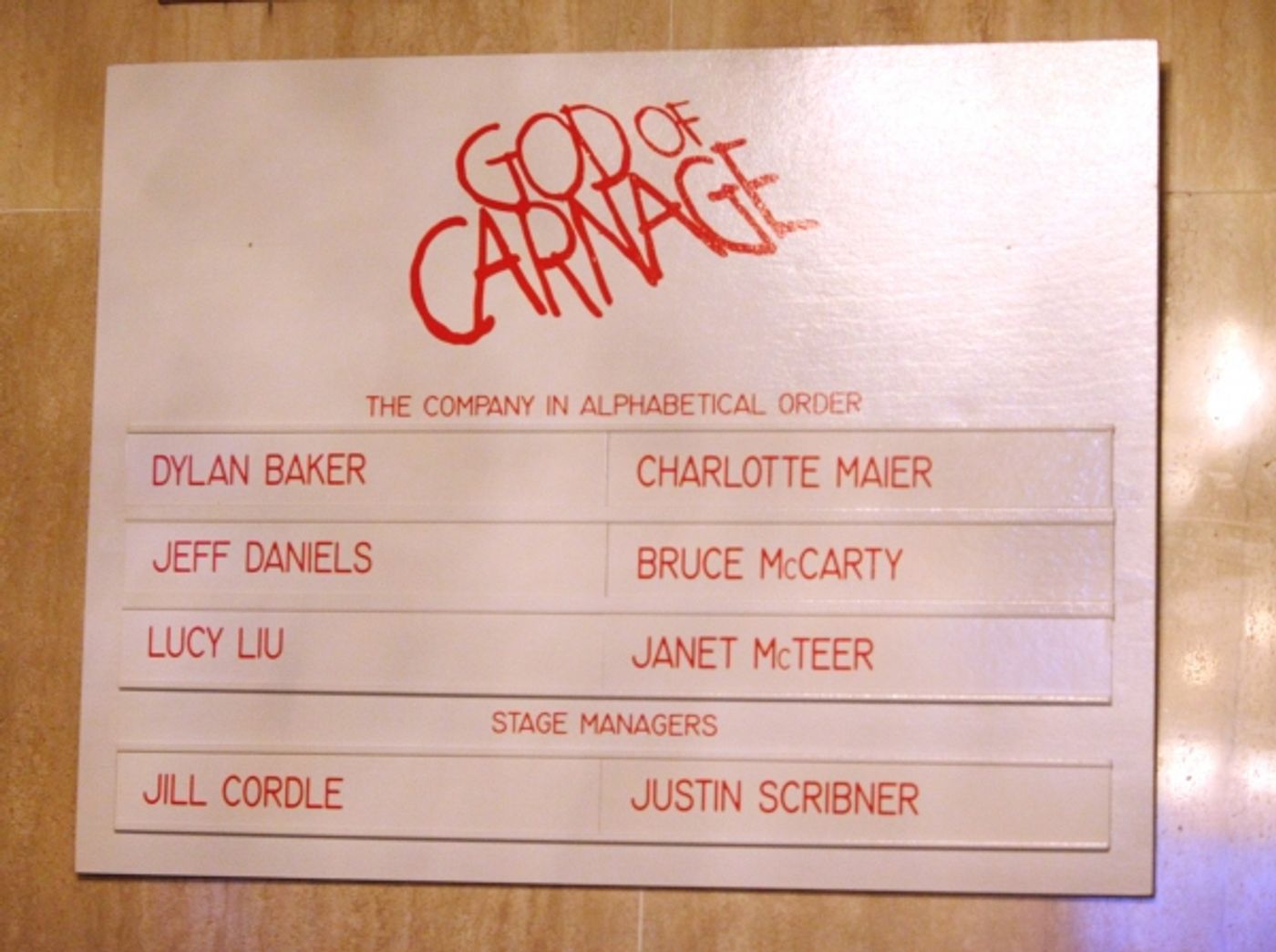 Photo Coverage: The New Cast of GOD OF CARNAGE!  Image