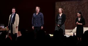 Dylan Baker, Jeff Daniels, Janet McTeer & Lucy Liu Photo