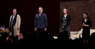 Dylan Baker, Jeff Daniels, Janet McTeer & Lucy Liu Photo