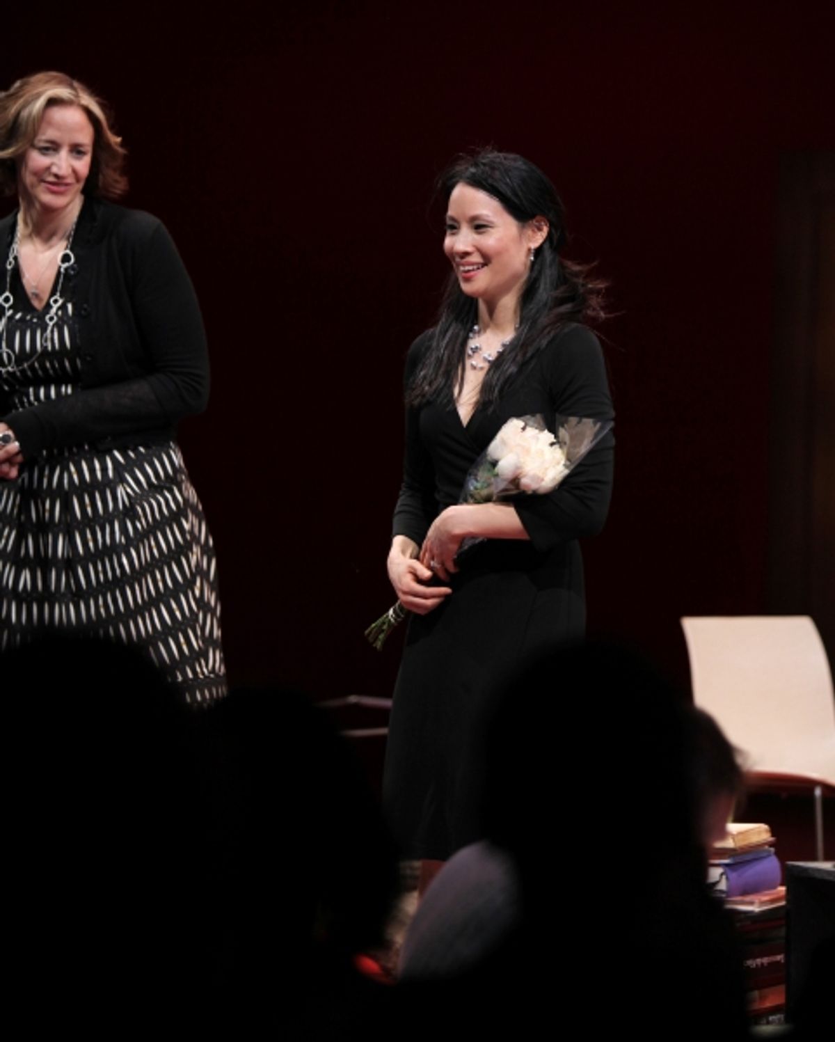 Janet McTeer and Lucy Liu at 