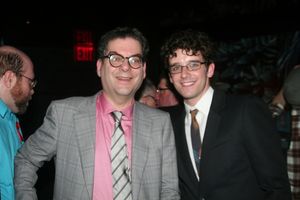 Michael Musto and Michael Urie @ BroadwayWorld Michael Musto and Michael Urie Photo