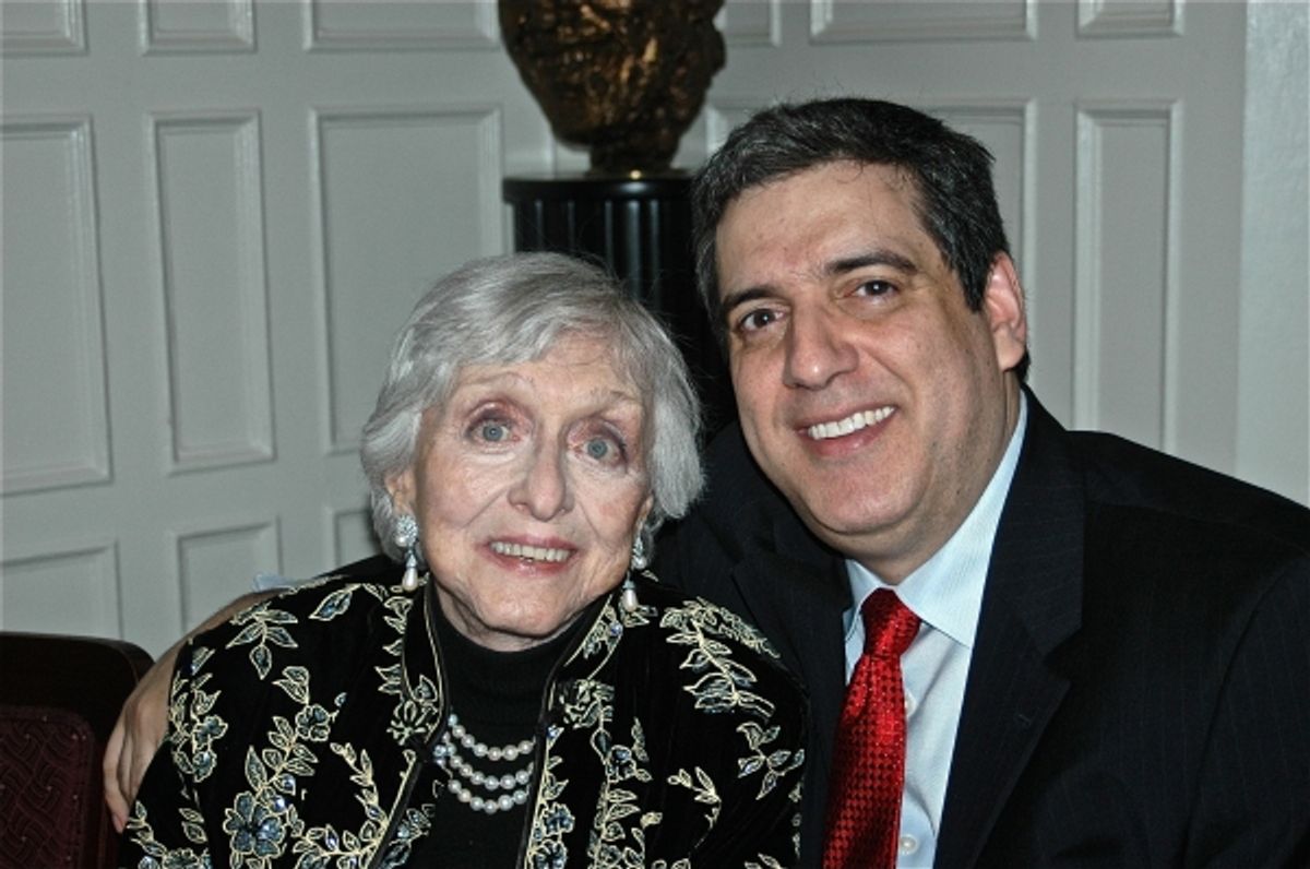 Celeste Holm and Frank Basile at 