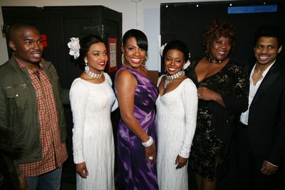 Chaz Lamar Shepherd, Syesha Mercado, Original Dreamgirl Sheryl Lee Ralph, castmember  Photo