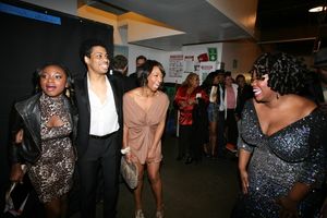 Naturi Naughton, cast member Chester Gregory, actress Monique Coleman and cast member Moya Angela @ BroadwayWorld Naturi Naughton, cast member Chester Gregory, actress Monique Coleman and cast member Photo