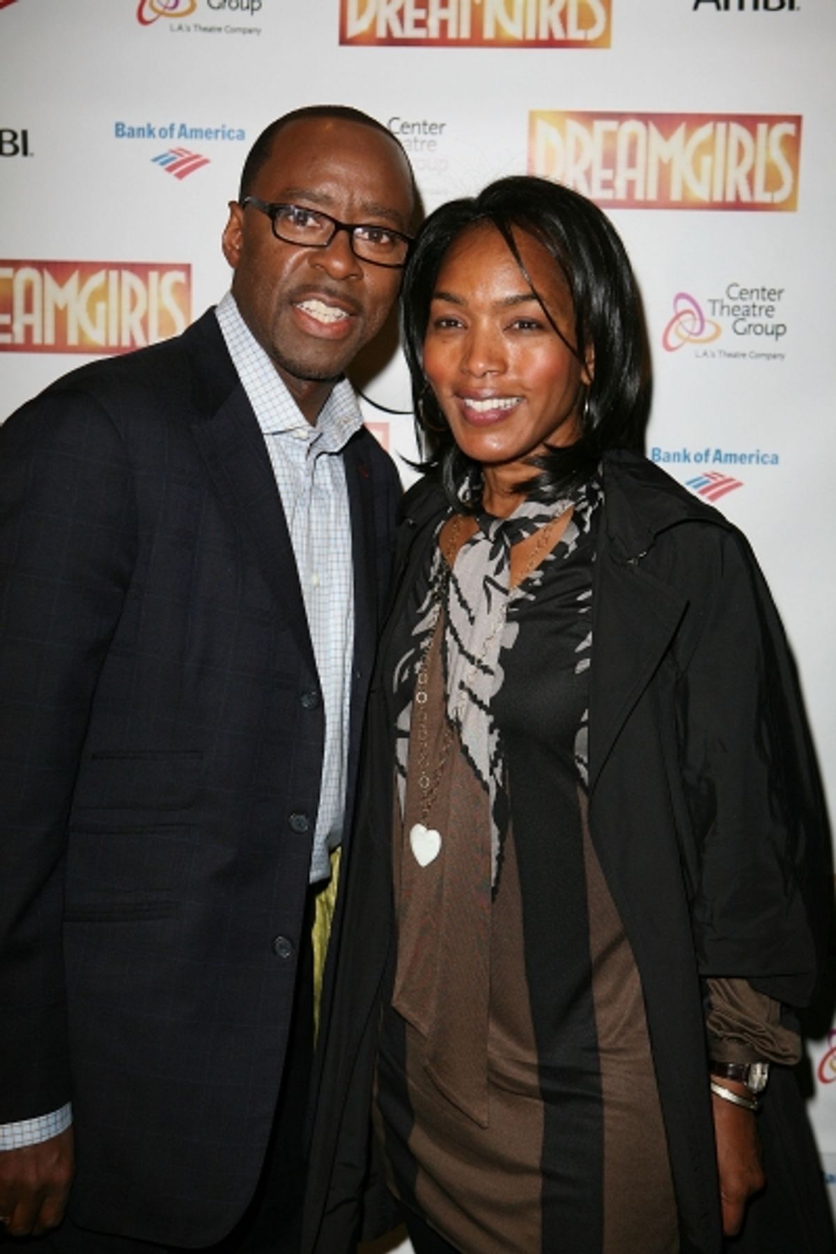 Courtney B. Vance and Angela Bassett  at 