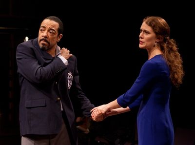 Frank X as Lord Montague and Krista Apple as Lady Montague  Photo