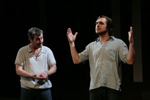 Marty Maguire (Oscar) and Andy Moore (Hank) @ BroadwayWorld Marty Maguire (Oscar) and Andy Moore (Hank) Photo