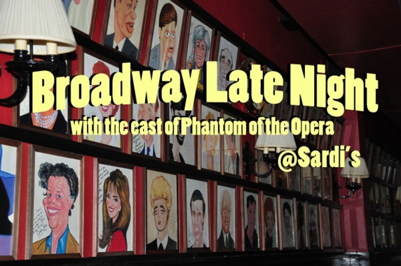 Photo Coverage: PHANTOM Cast Celebrates Bway Late Night with Bway League  Image