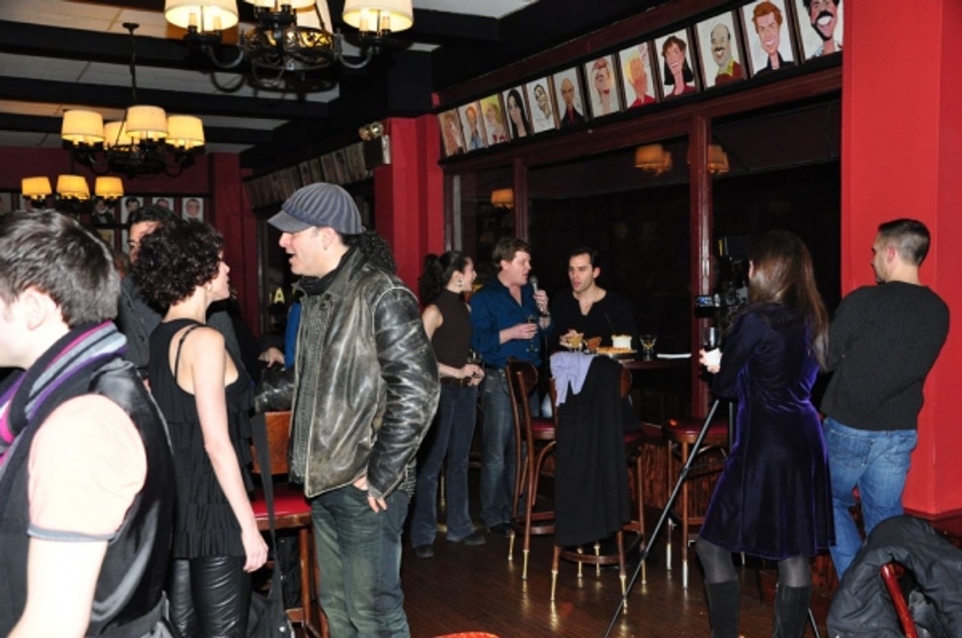 Photo Coverage: PHANTOM Cast Celebrates Bway Late Night with Bway League  Image