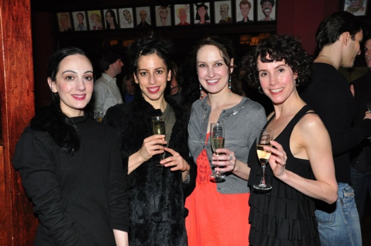 Gianna Loungway, Dianna Warren, Jessica Rodetsky, Mabel Modrono at 