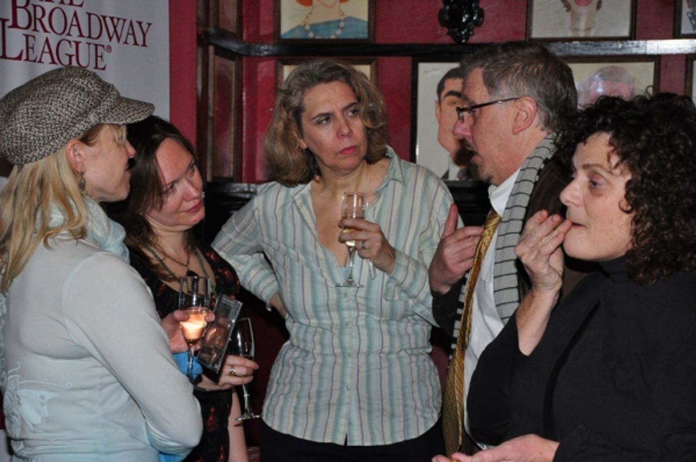 Photo Coverage: PHANTOM Cast Celebrates Bway Late Night with Bway League  Image