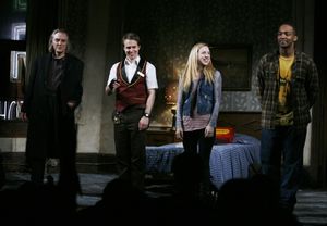 Christopher Walken, Sam Rockwell, Zoe Kazan & Anthony Mackie Photo