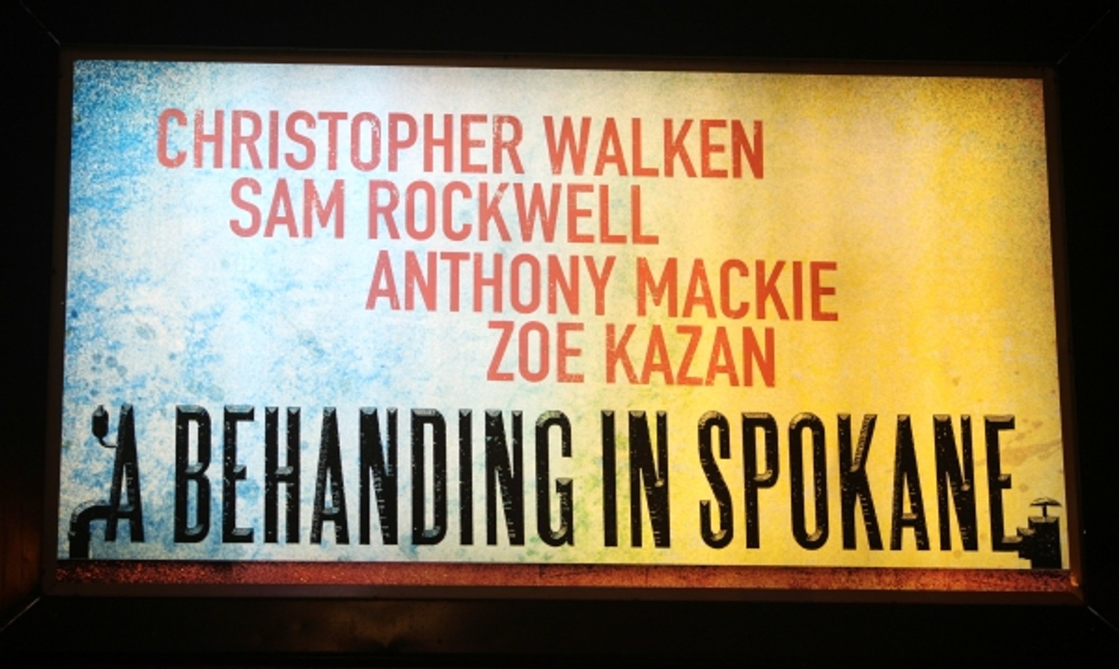 Photo Coverage: A BEHANDING IN SPOKANE - Curtain Call — photo 1 of 27