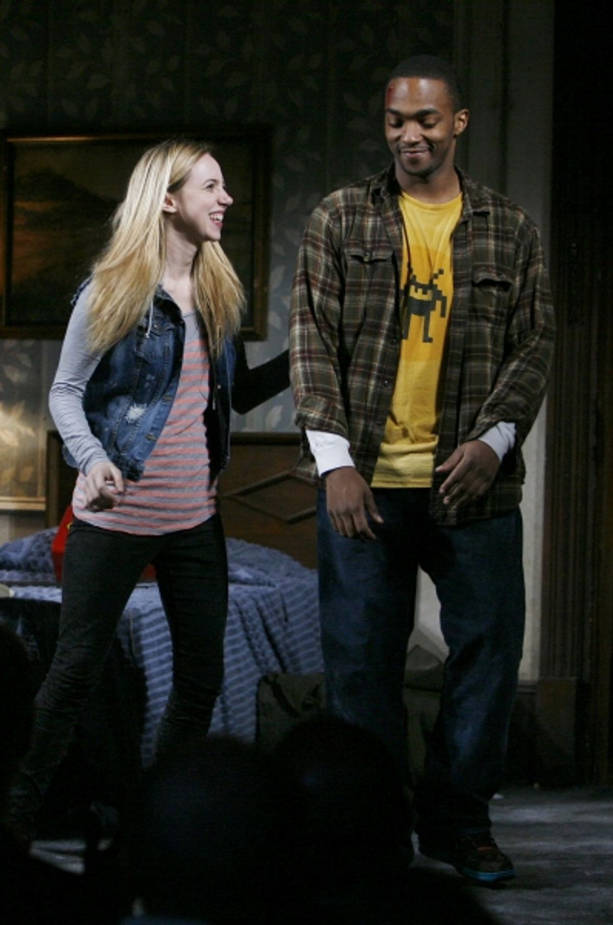 Zoe Kazan & Anthony Mackie at 