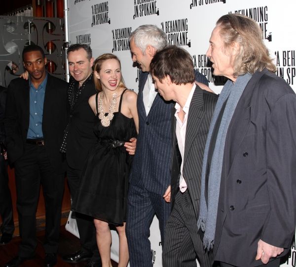 Anthony Mackie, John Crowley, Zoe Kazan, Martin McDonagh, Sam Rockwell & Christopher  Photo