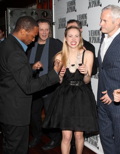 Anthony Mackie, John Crowley, Zoe Kazan, Martin McDonagh, Sam Rockwell & Christopher  Photo