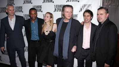 Martin McDonagh, Anthony Mackie, Zoe Kazan, Christopher Walken, Sam Rockwell & John C Photo