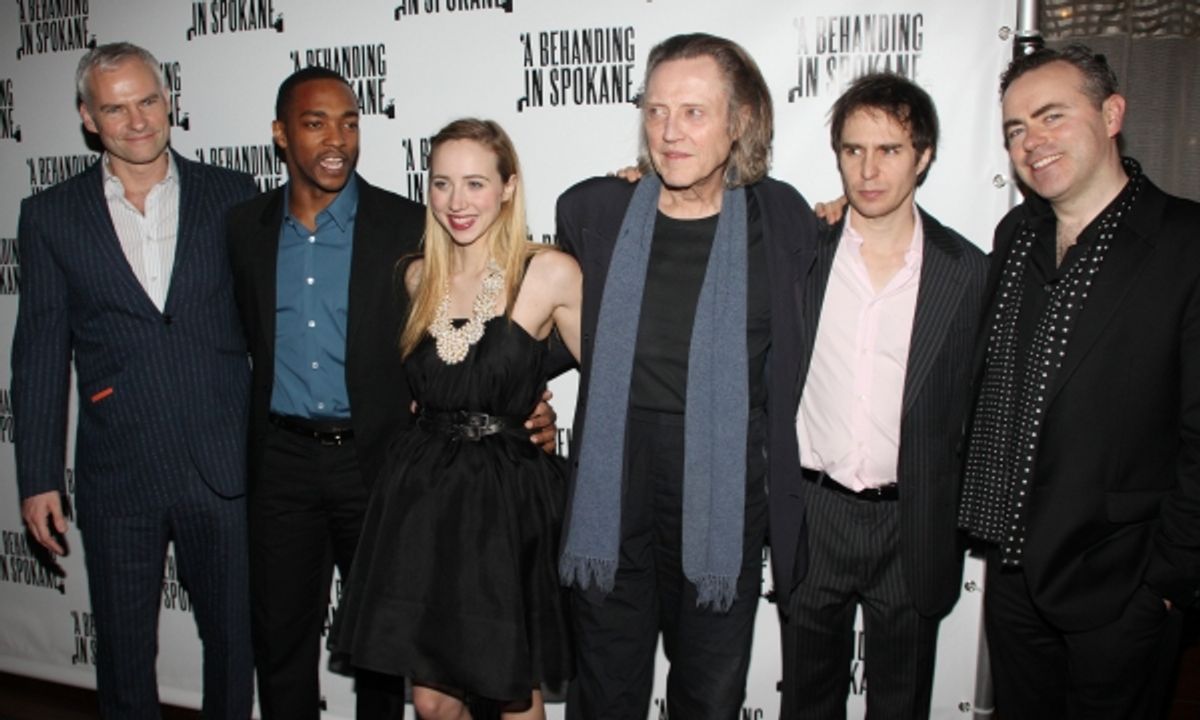Martin McDonagh, Anthony Mackie, Zoe Kazan, Christopher Walken, Sam Rockwell & John Crowley at 