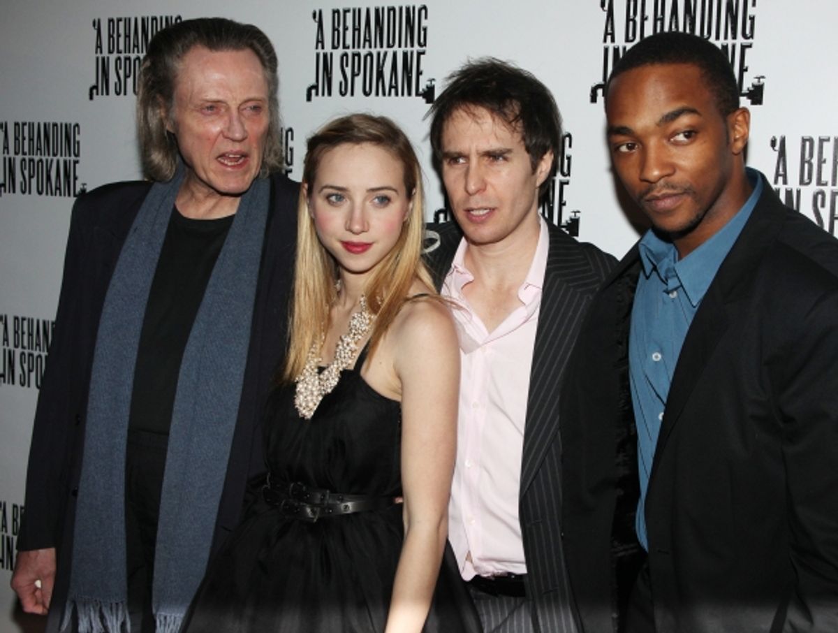 Christopher Walken, Zoe Kazan, Sam Rockwell & Anthony Mackie at 