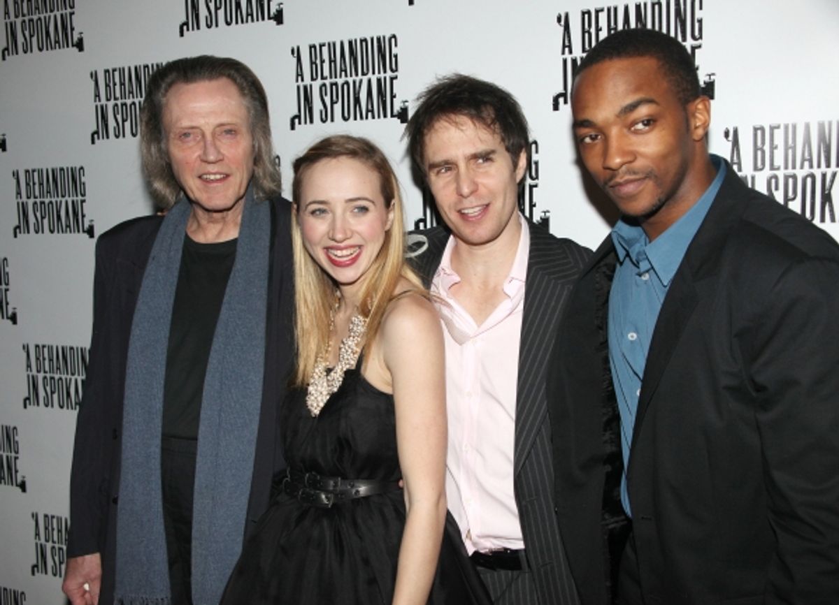 Christopher Walken, Zoe Kazan, Sam Rockwell & Anthony Mackie at 