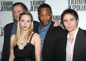 Christopher Walken, Zoe Kazan, Sam Rockwell & Anthony Mackie Photo