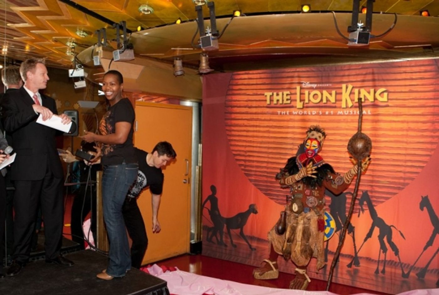 Photo Coverage: Lion King Cast Members Celebrate Unveiling at Madame Tussauds Las Vegas Photo Coverage: Lion King Cast Members Celebrate Unveiling at Madame Tussauds Las Vegas Image