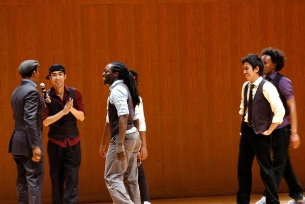 African Fusion Dancers-Kambi Gathesha, Paula Barnett, David Irwin, Shinksuke Nuriya a Photo