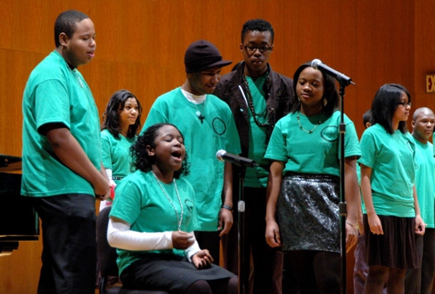 Photo Coverage: FELA!'s Kevin Mambo Leads Sing for Hope-Art U! Program  Image