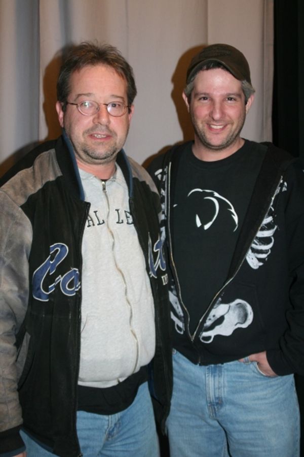 Victor Lukas  and Ron Rogell  Photo