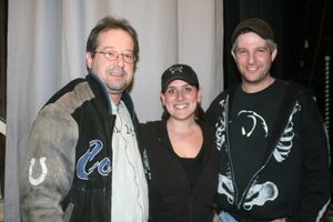 Victor Lukas, Amanda Stuart (Properties Mistress) and Ron Rogell Photo