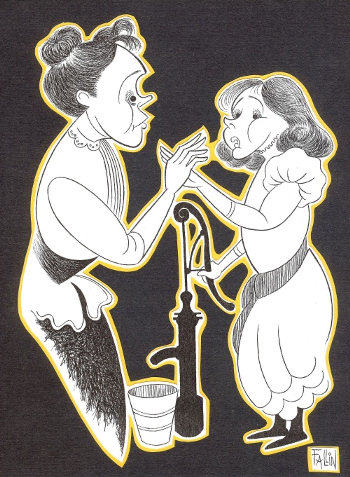        Alison Pill and Abigail Breslin in THE MIRACLE WORKER at 