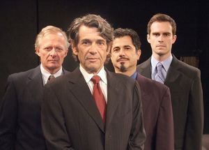 Christopher Curry, Allen Rosenberg, Bobby Cicchini and Ian Lockhart Photo