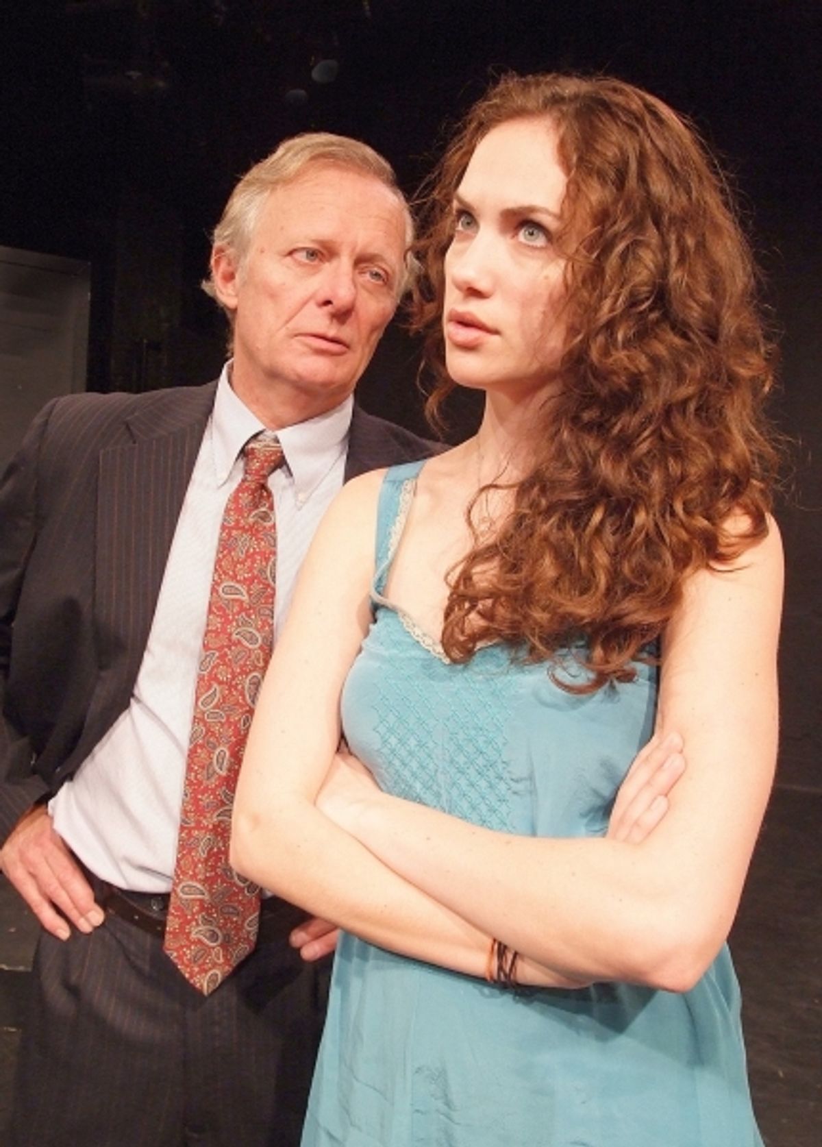 Christopher Curry and Kate Siegel at 