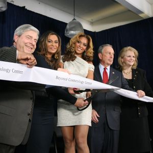 BP Markowitz; Tina Knowles; Beyonce; Mayor Michael Bloomberg; Karen Carptenter-Palumb Photo