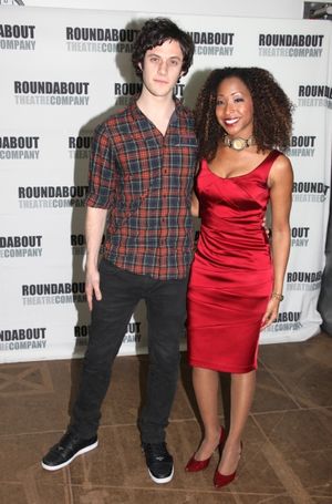 Kyle Harris and N'Kenge @ BroadwayWorld Kyle Harris and N'Kenge Photo