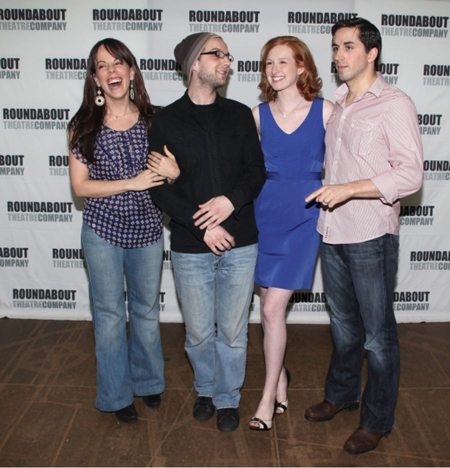 Photo Coverage: Cast of SONDHEIM ON SONDHEIM Meets The Press! Image