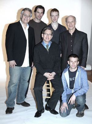 Scott Jaeck, Austin Peck, Roderick Hill, Dan Butler, Martin Casella (Author), Matt Lenz (Director) and Brian Leahy @ BroadwayWorld Scott Jaeck, Austin Peck, Roderick Hill, Dan Butler, Martin Casella (Author), Matt Le Photo